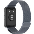 Pasek Bransoleta Milanese do Huawei Watch Fit, Szary