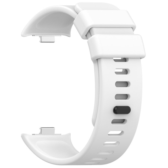 Pasek Silikonowy do Xiaomi Redmi Watch 4 / Xiaomi Smart Band 8 Pro / Xiaomi Smart Band 9 Pro, Biały