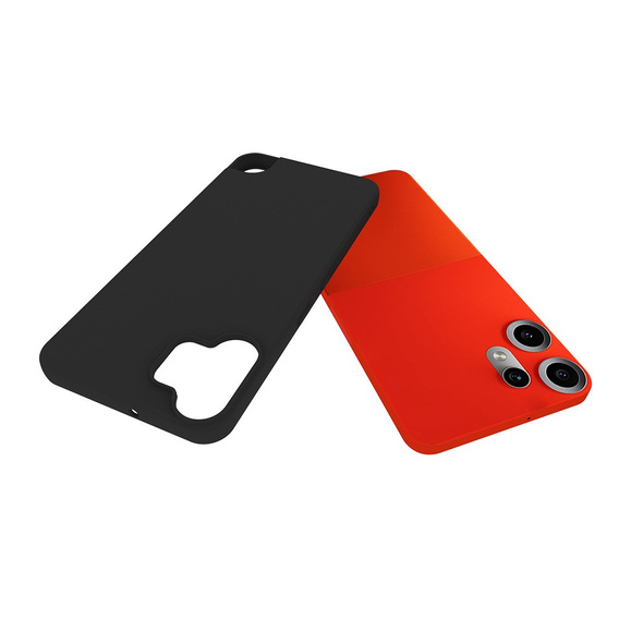 Matowe etui TPU do Nothing CMF Phone 2 Pro – cienkie, elastyczne, stylowe - czarne