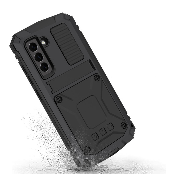 Etui Defender Kickstand do Samsung Galaxy S21 FE, Black
