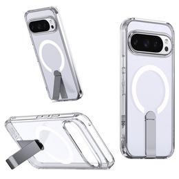 Etui Fusion Hybrid do Google Pixel 10 Pro XL, do MagSafe, z podstawką, przezroczyste