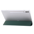 Etui do Samsung Galaxy Tab S9 Ultra, Smartcase Hybrid, z miejscem na rysik, ciemnozielone
