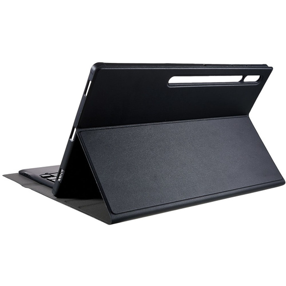 Etui z klawiaturą do Galaxy Tab S8 Ultra, TouchPad Pen Slot, czarne