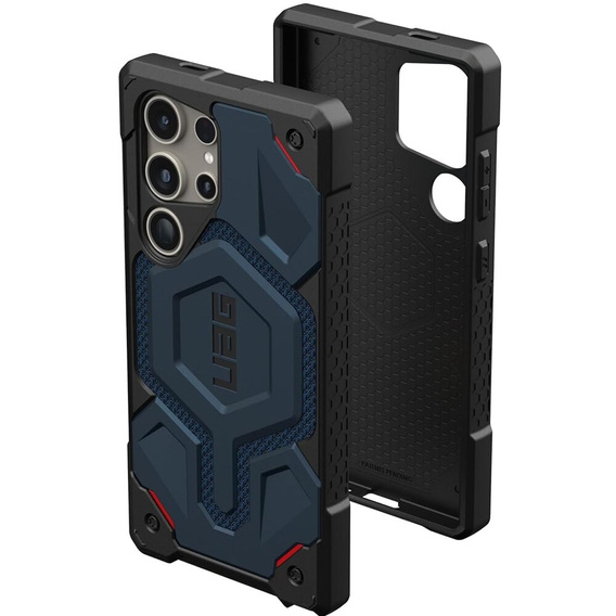 OUTLET Etui Urban Armor Gear do Galaxy S24 Ultra, Monarch Pro MagSafe, granatowe