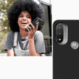 Etui do Motorola Moto E40/E30/E20, Silicone Lite, czarne