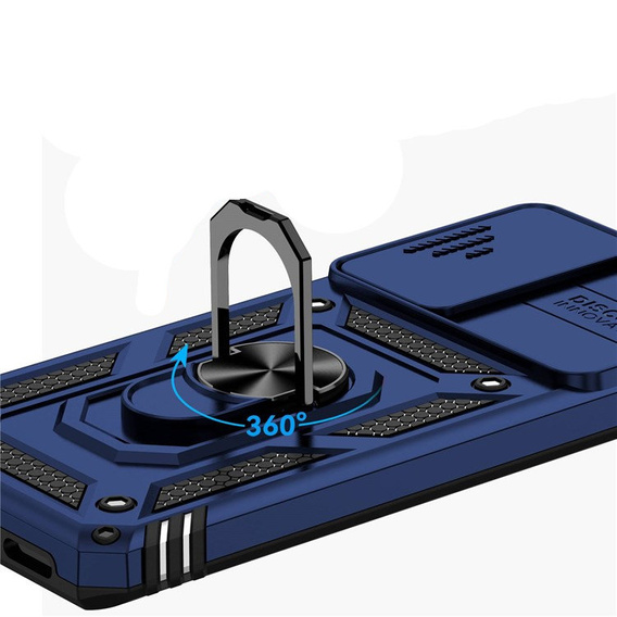 Etui pancerne do Xiaomi 12 / 12X, CamShield Slide, granatowe