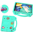 Etui do iPad 10.2" 2021/2020/2019 (9/8/7 gen.) / Air 10.5" 2019 (3 gen.), Cute Patterns, z podstawką, Zielone