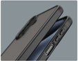 Etui Matt Case do Samsung Galaxy A17 5G, przydymione z czarnymi bokami