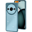 Etui do Xiaomi Redmi A3, Glittery Powder, niebieskie