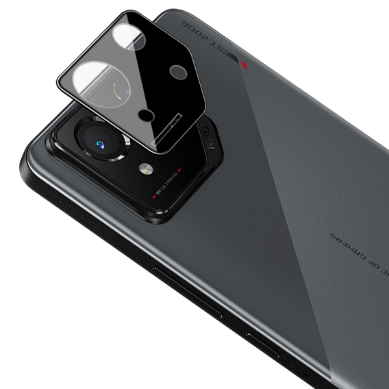 Szkło hartowane na aparat do ASUS ROG Phone 8 Pro, Czarne