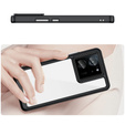 Etui do Xiaomi 13T / 13T Pro, Fusion Hybrid, przezroczyste / czarne
