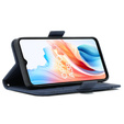 Etui z klapką do Oppo A38 4G / Oppo A18 4G, Card Slot, niebieskie