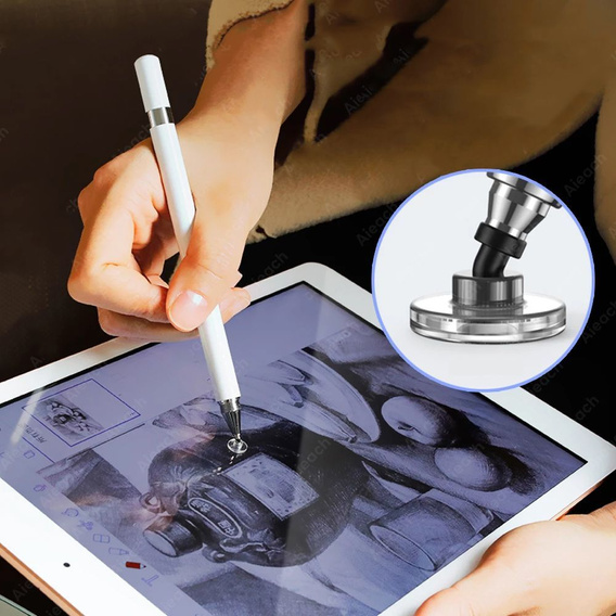 Tech-Protect Rysik Stylus Pen, Fioletowe - Białe