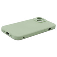 Etui do iPhone 15 Plus, Silicone Lite, zielone