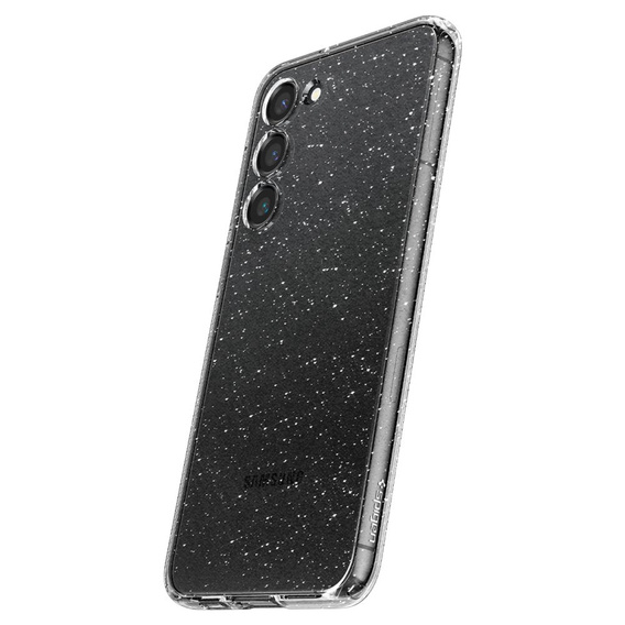 Etui Spigen do Samsung Galaxy S23, Liquid Crystal, przezroczyste brokat