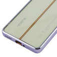 Etui do Realme 11 Pro 5G / Pro+ 5G, Electroplating Frame, przezroczyste / fioletowe