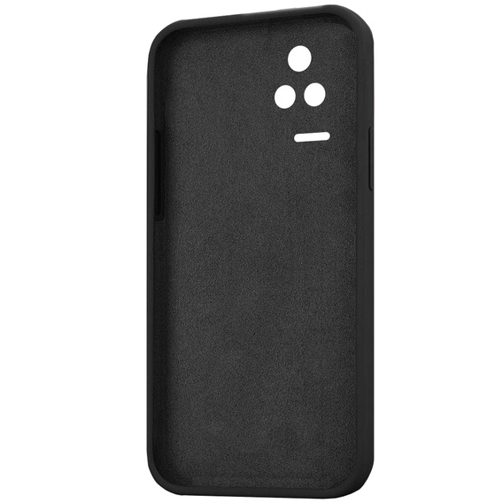 Etui do Xiaomi Poco F4 5G, Silicone Lite, czarne