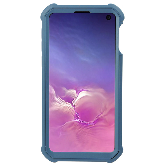 Etui pancerne do Samsung Galaxy S10e, Dexnor Full Body, granatowe