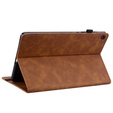 Etui do Lenovo Tab M10 10.1 Gen 3, Wallet Pen Slot, brązowe