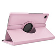 Etui do Lenovo Tab M10 Plus 10.6 Gen 3 TB-125F TB-128F, Obrotowe 360, Różowe rose gold