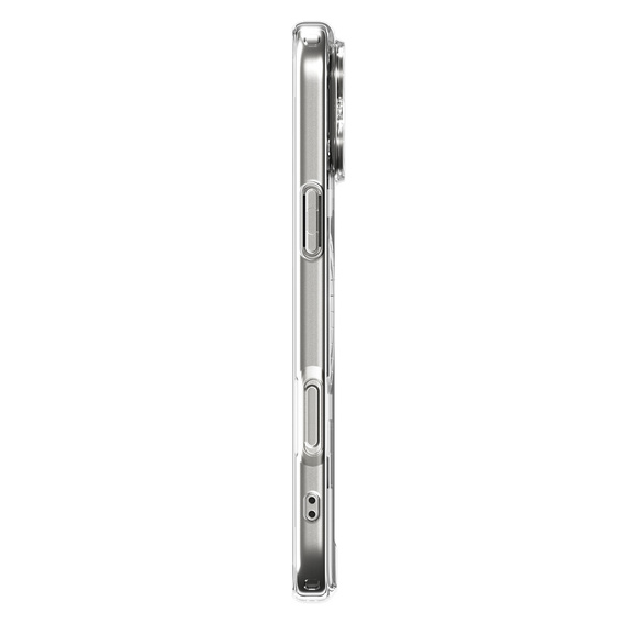 Etui Spigen Ultra Hybrid MagSafe do iPhone 17 Pro, Clear / White