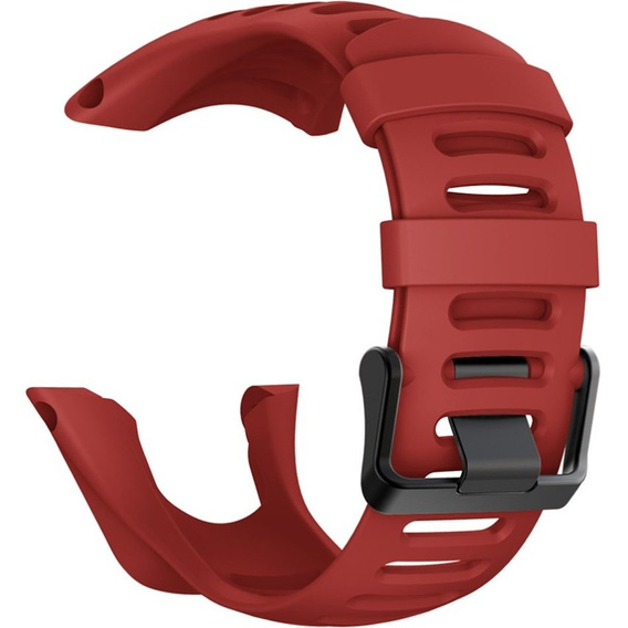 Pasek Silikonowy do Suunto Ambit 1/2/3/2S/2R/3P/3S/3R, Bordowy