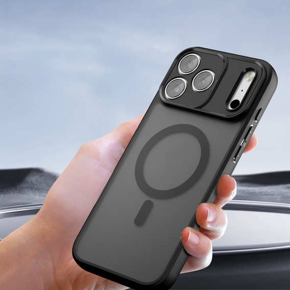 Etui Matt Case do iPhone 17, do Magsafe, matowe czarne