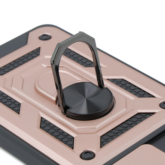 Etui pancerne do Oppo A38 4G / Oppo A18 4G, CamShield Slide, różowe rose gold