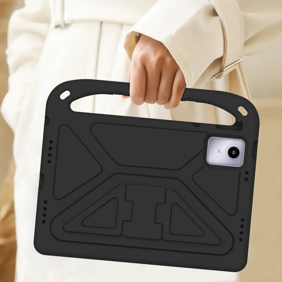 Etui dla dzieci do Lenovo Tab M11, dziecięce z uchwytem, czarne