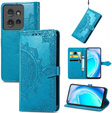 Etui z klapką do Motorola Edge 50 Neo / Motorola ThinkPhone 25, Mandala, niebieskie