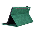 Etui do Lenovo Tab P11 Pro Gen 2 TB132FU TB132XU 11.2", Classic, z miejscem na rysik, zielone