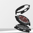 Etui Ringke Slim do Samsung Galaxy Watch 6 Classic 43mm, 2-Pack, Przezroczyste / Czarne