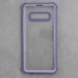 Etui do Samsung Galaxy S10 Plus, Dexnor Full Body Rugged, przezroczyste / fioletowe