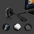 Ładowarka, kabel USB Type-C do Google Pixel Watch, Czarny