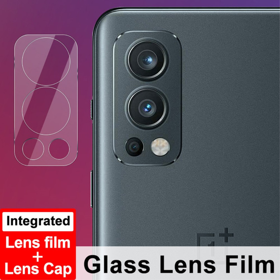 IMAK Szkło na Aparat + osłona obiektywu do OnePlus Nord 2 5G