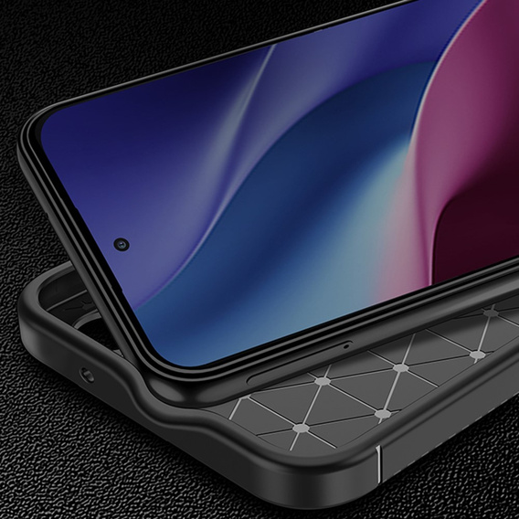 Etui do Xiaomi 13, Carbon Gel, czarne