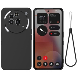 Etui do Nothing Phone 3a Pro, Silicone Lite, czarne