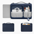 Tech-Protect Defender Bag, Etui Torba do laptopów 15-16 cali, Granatowa
