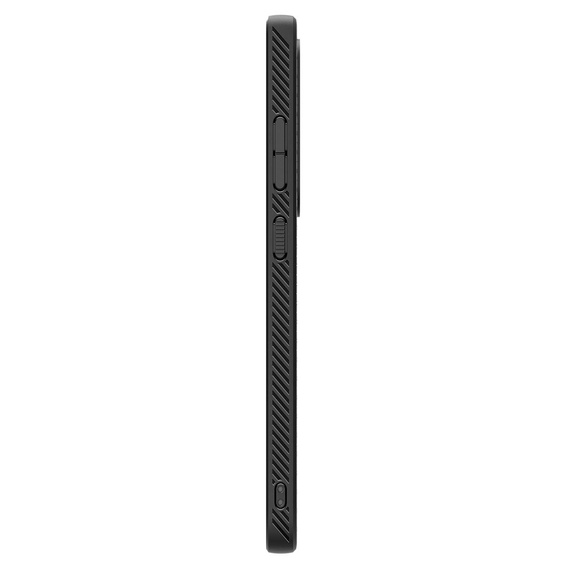 Etui Spigen do Samsung Galaxy S25 Ultra, Liquid Air, czarne + Szkło Hartowane 9H