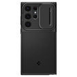 Spigen Optik Armor czarne etui do Samsung Galaxy S23 Ultra