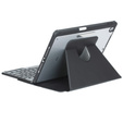 Etui z klawiaturą do iPad 11" 2025 A16 (11 gen.) / iPad 10.9" 2022 (10 gen.), Rotary 360° Leather, czarne