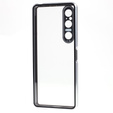 Etui do Sony Xperia 1 V, Magnetic Dual Glass, srebrne
