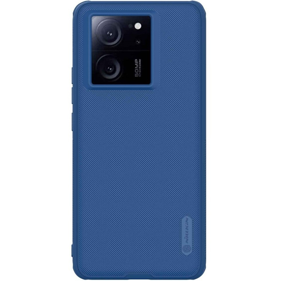 Etui NILLKIN do Xiaomi 13T / 13T Pro, Super Frosted Shield, niebieskie
