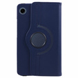 Etui do Samsung Galaxy Tab A9, Obrotowe 360, granatowe