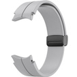 Pasek Silikonowy do Samsung Galaxy Watch 4/5/6 40/42/43/44/45/46/47mm, Szary