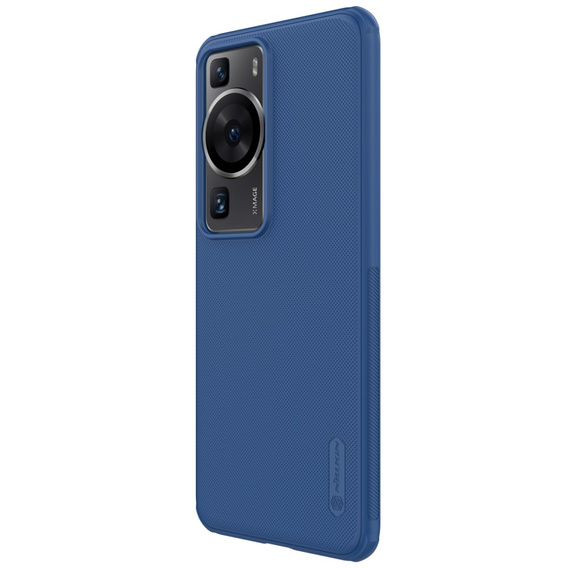 Etui NILLKIN do Huawei P60 / P60 Pro, Super Frosted Shield Case, Niebieskie