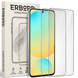 2x Szkło Hartowane ERBORD 9H Hard Glass do Samsung Galaxy S24 FE – skuteczna ochrona wyświetlacza