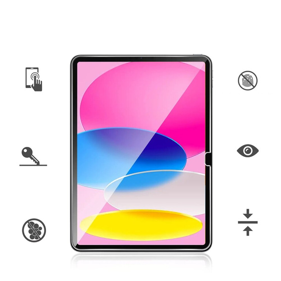 Szkło Ochronne 9H do iPad 10.9" (2022) i iPad 11" (2025) – Precyzyjne Dopasowanie i Wysoka Odporność