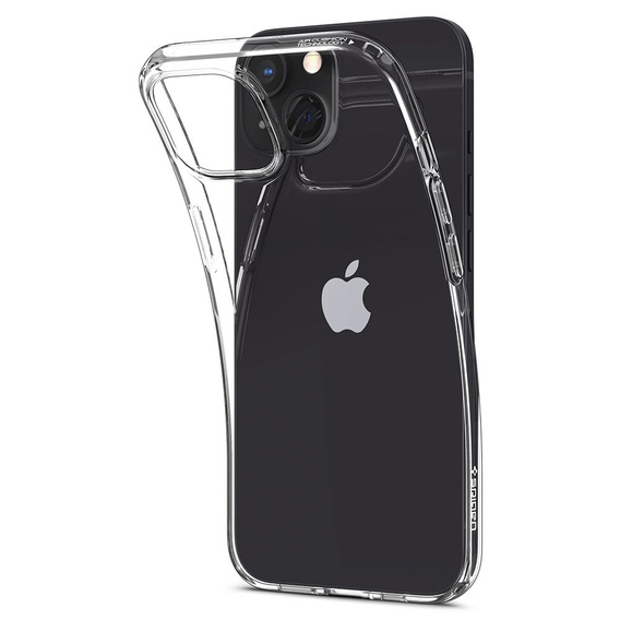 Etui Spigen do iPhone 13, Liquid Crystal, przezroczyste + szkło