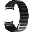 Pasek Nylonowy do Samsung Galaxy Watch 4/5/6 40/42/43/44/45/46/47mm, Czarny